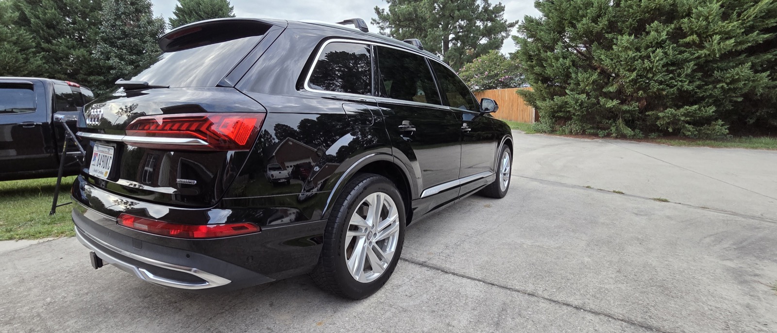 Audi Q7 finished exterior