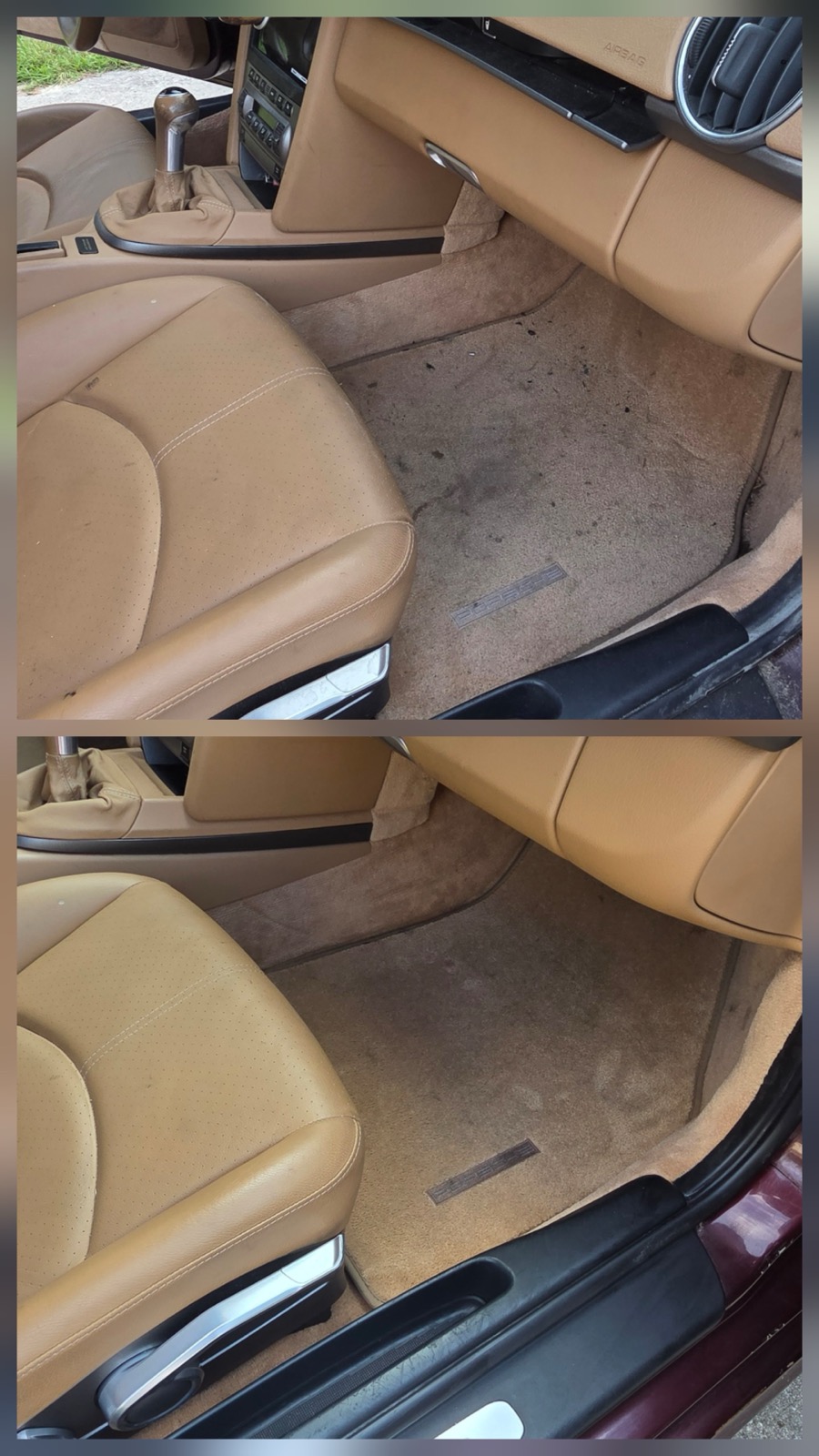 Porsche floor mats