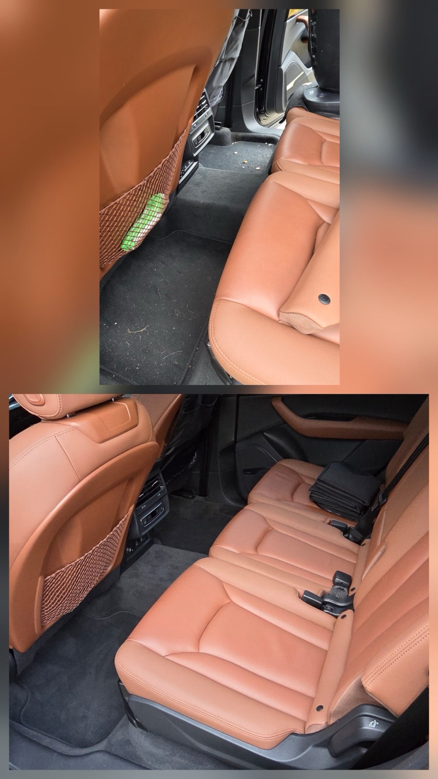 Audi Q7 rear interior